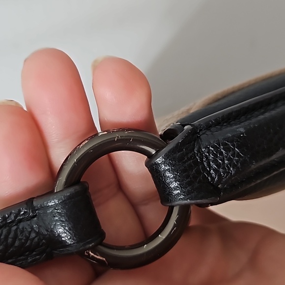 COACH 38696 Chaise Crossbody Colorblock Taupe - Picture 5 of 12